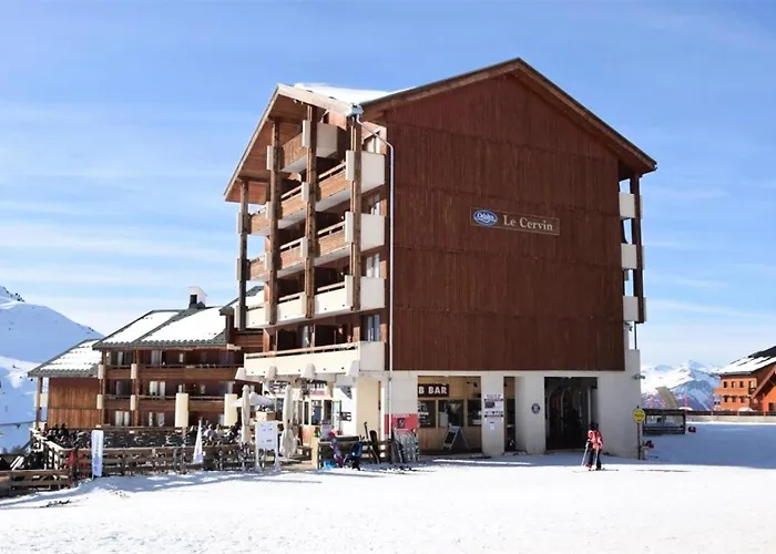 公寓 Le Cervin - 2 Pieces 4 Pers- Wifi- Le Cervin - 214ce - Plagne Soleil Mae-9464 拉普拉涅